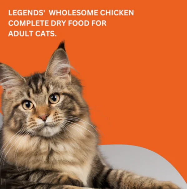 Legends Wholesome Chicken Adult Cats Dry Food 10 Kg + 2.5 Kg Free