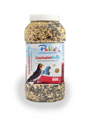 Pablo Super Premium Bird Food Cockatiel Food 800gm