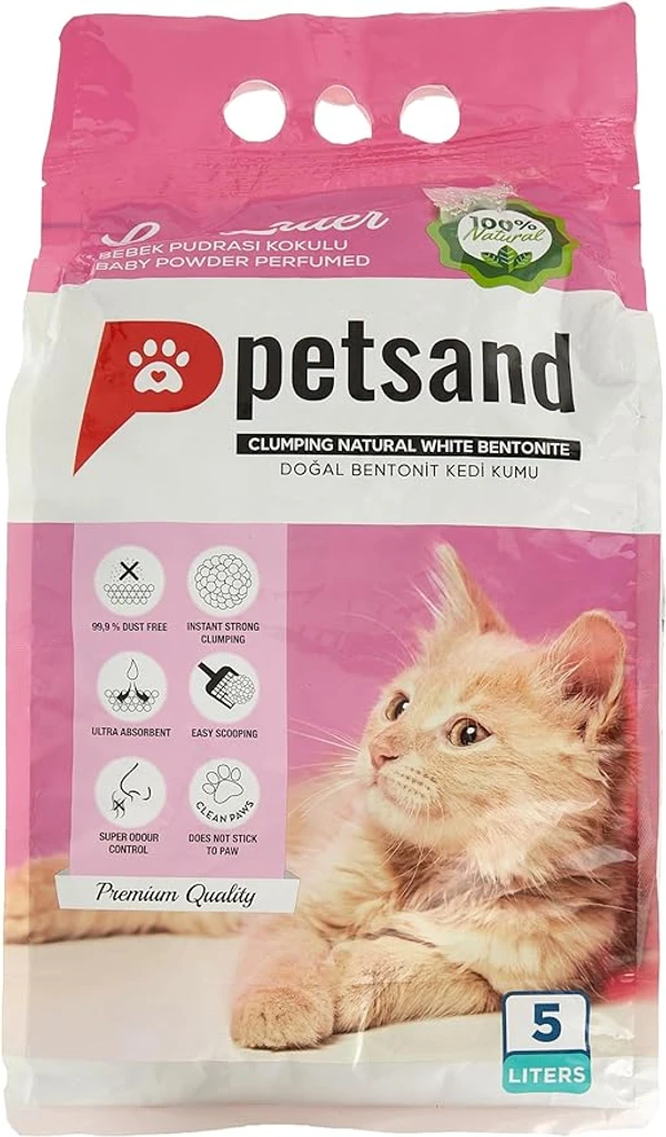 Petsand Clumping Cat Litter - Scented 5 L