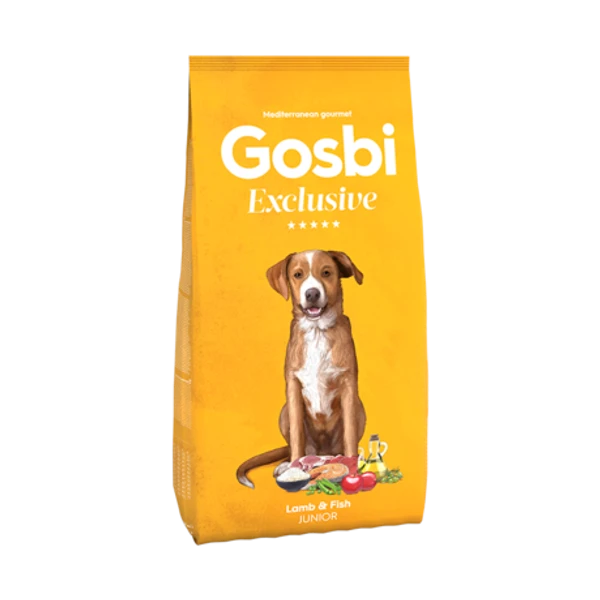 Gosbi Exclusive Junior Lamb & Fish Dry Dog Food