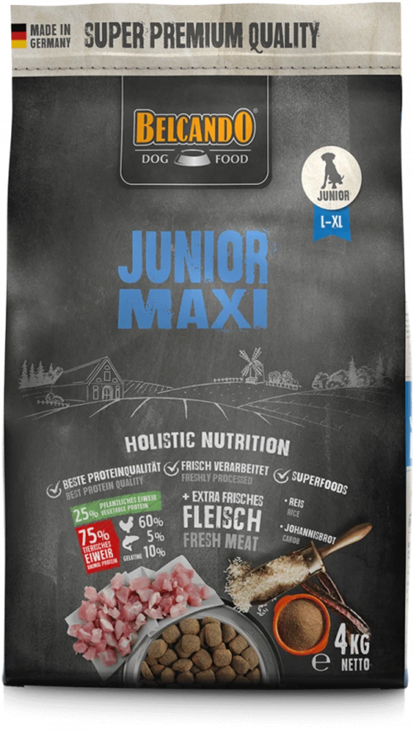 Belcando Junior Maxi ( L-XL ) Holistic Dog Dry Food