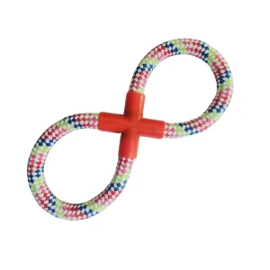 MF Figure 8 Rope Dog Toy 27cm Multi-Color