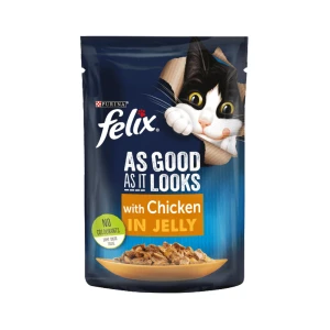 Purina Felix As Good as it Looks Wet Cat Food Pouch 85 g
