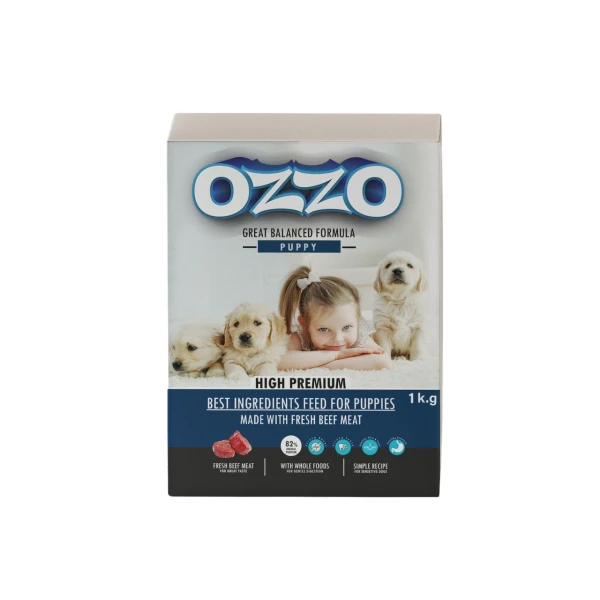 OZZO High Premium Puppy Dry Food With Fresh Beef Meat 1 Kg